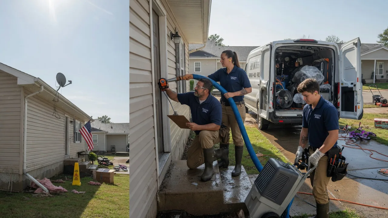 Ceiling Water Damage Restoration in Battleboro, NC near me